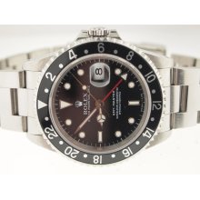 Rolex Mens SS GMT-Master Circa 1994.