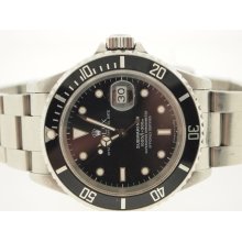 Rolex Mens SS Submariner Date.