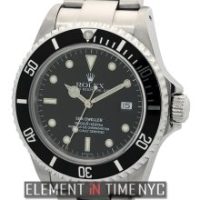 Rolex Sea-Dweller Stainless Steel Black Dial Circa 2000