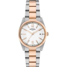 Rotary Dressy - Classic Dual Tone (rose Gold) Women's Watch Model: Gb72415/18