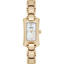 Rotary Ladies Gold Plated Bracelet Watch Lb02814/41