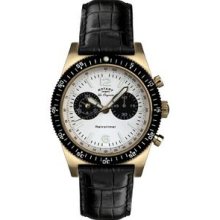 Rotary Les Originales Gents Watch W/ Black Leather Strap