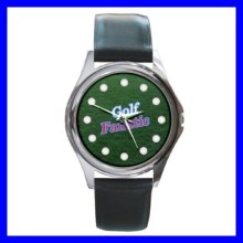 Round Metal Watch GOLF FANATIC Men Women Boys Sports TV (11542159)