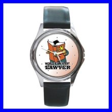 Round Metal Watch LAWYER Attorney Judge Men Women Boys (11542387)