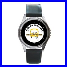 Round Metal Watch SCHOOL BUS DRIVER Men Women Boys Girl (11776696)