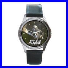 Round Metal Watch WELDER Tradesman Technician Men Boys (11542277)