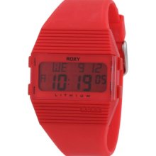 Roxy Ladies Syrup Digital Watch W224drred With Polyurethane Strap