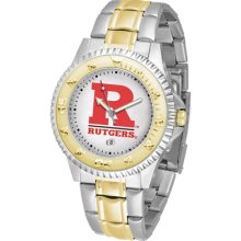 Rutgers Scarlet Knights Competitor - Two-Tone Band Watch