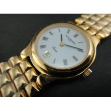 Saint Honore Paris Gold Plated Quartz Unisex Watch France Old Stock