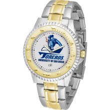 San Diego Toreros Competitor - Two-Tone Band Watch