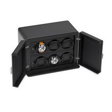 Scatola Del Tempo Leather Watch Winder For 6 Watches 6RT