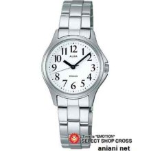 Seiko Alba Ingenu Quartz Ladies Aads025 White Watch