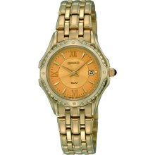 Seiko Ladies Gold-Toned LeGrand Sport Watch