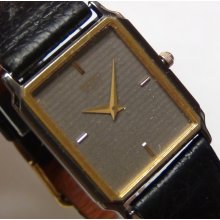 Seiko Men's Quartz Gold Ultra Thin Watch $495