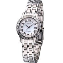 Seiko Premier Ladies Classic Pearl Dial Watch White Sxde57j1 Made In Japan