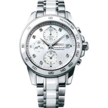 Seiko Sndx95 Women's Sportura Mother Of Pearl Dial Watch