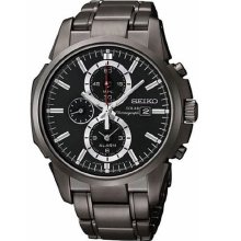 Seiko Solar Chronograph Mens Watch Ssc095p1 Ssc095p Ssc095