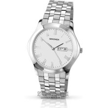 Sekonda Gent's Analogue Watch With Bracelet Strap - Dial With Date Window - 3447