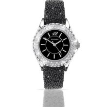 Sekonda Women's Quartz Watch With Black Dial Analogue Display And Black Strap 4693.27