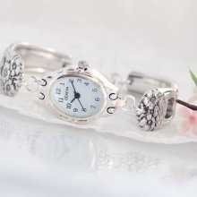 Silverware Spoon Watch - Bracelet Spoon Watch - Eternally Yours Spoon Watch - Heirloom Spoon Watch - Vintage Spoon Watch (mcf W064)