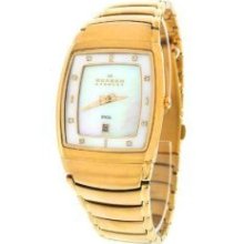 Skagen Women's Gold Tone Watch 380Sgxg