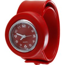 Slide By Steinhausen Red Silicone Red Sl1P-Jrr Slap Junior Watch Sl1P Children'S