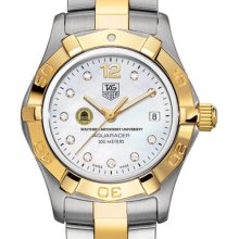 SMU TAG Heuer Watch - Women's Two-Tone Aquaracer Watch