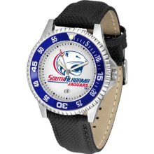 South Alabama Jaguars Mens Leather Wrist Watch