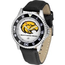 Southern Mississippi Eagles Competitor - Poly/Leather Band Watch