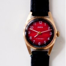 Soviet watch Russian watch Women watch Mechanical watch -Gold plated - women's wrist Ladies 