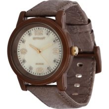 Sprout Brown Eco-friendly Ladies Watch Conflict Free Diamonds