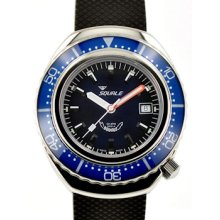 Squale Professional 2002 Automatic Blue Bezel Dive Watch