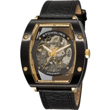 Stuhrling Original Men's 206B.333530 Zeppelin 72 Automatic Skeletonized Watch