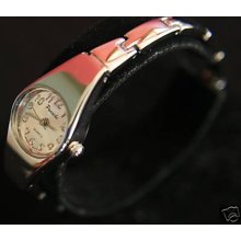 Stunning Ladies' Panache Quartz Chrome Wristwatch