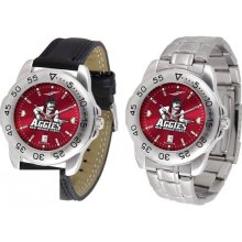 Suntime New Mexico State Aggies Sport AnoChrome Watch