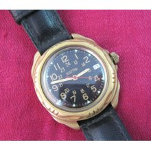 Super vintage mens wrist watch with strap VOCTOK. Serviced excellent condition