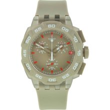 Swatch Watches Men's Hero Beige Dial Plastic Plastic Beige Dial SUIT40