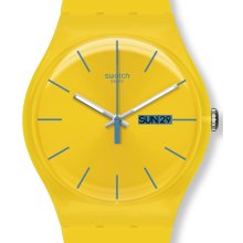 Swatch Yellow Rebel Ladies Watch Suoj700