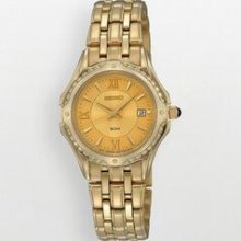 Sxdc98 Seiko Ladies Gold-tone Le Grand Sport Watch