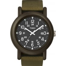 T2N363 Timex Originals Camper Black Olive Watch