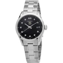 Tag Heuer Carrera Diamond Quartz Ladies Watch WV1410.BA0793