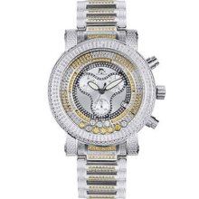 Techno Master Luxury Edition Mens Floating Diamond Watch 7.50ct 3 Light Subdials