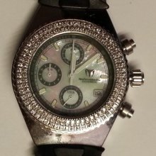 Technomarine Chronograph 120 Diamonds Watch 37mm