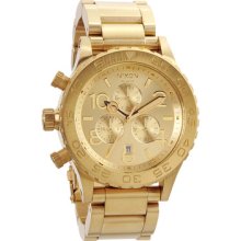 The 42-20 Chrono Watch for All - One Size - All Gold