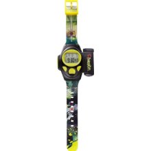 Thundercats Boy's Quartz Watch With Lcd Dial Digital Display And Multicolour Plastic Or Pu Strap 26236