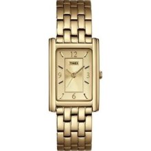 Timex Classy Ladies Gold Analgoue Watch T2N050P4 ...