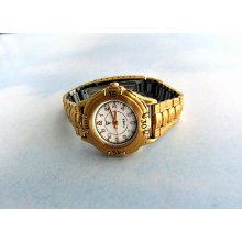 Timex Goldtone F Series Ladies Watch