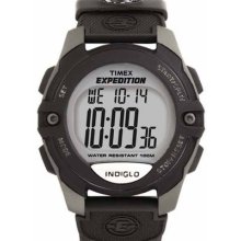 Timex Men's T40941 Black Nylon Quartz Watch With Digital Dial