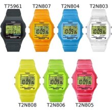 Timex Retro Collection Digital Alarm Chronograph Unisex Watch Range