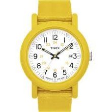 Timex T2n490 Unisex Yellow Camper Canvas Watch